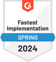 G2 Fastest Implementation Spring 2024